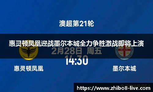 惠灵顿凤凰迎战墨尔本城全力争胜激战即将上演